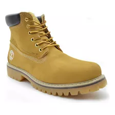 Botas De Hombre Tipo Timberland Sin Casco 100% Piel Afrika