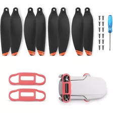 Kit 8 Hélices Propellers Para Dji Mavic Mini 2 + Fijadores