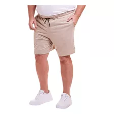 Bermuda Shorts Moletinho Plus Size Masculino