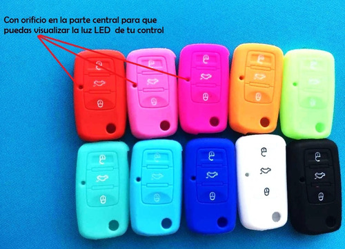 Funda Llave  Silicon Volkswaguen   Jetta  Golf Bora Beetle Foto 2