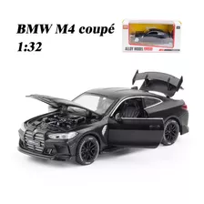 Bmw M4 Coupe Miniatura Metal Autos Adornos Colección 1/32