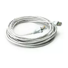 Cabo De Rede Nexans Cat5e Montado Branco - 10 Metros