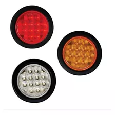 3 Faros Lamparas Led Stop Freno Cruce Camion Gandola Trailer