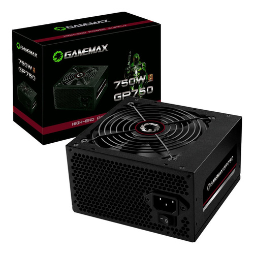 Fonte 750W Gamemax GP750 80Plus Bronze PFC Ativo - GP750PSV3SS5000BR