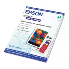 Papel Epson A4 De 100 Hojas Para Inyección De Tinta