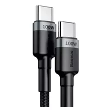 Cabo Baseus Usb C Para Usb C 100w Para Samsung S22 S21 S20 