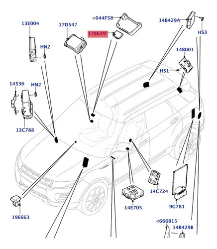 Sensor De Humedad Para Sport Executive Evoque Sport 4 Lr058 Foto 4