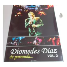 Diomedes Diaz En Vivo Afiche Original Promocional 2002 Colom