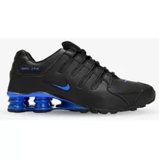Nike Shox Nz Black And Blue Original Talla: 9.5 Usa - 27.5cm