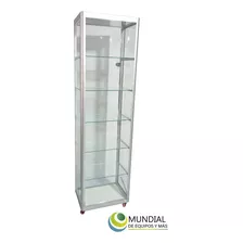 Vitrina Torre Mostrador En Aluminio