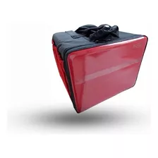 Mochila Bag Bolsa Motoboy Pizza Lanche Delivery Termica Cor Vermelho Voltagem Da Bateria