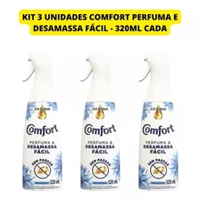 Kit 3 Und Comfort Refresh Perfuma E Desamassa Fácil -