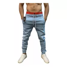 Calça Jeans Masculina Preta Rasgada Destroyed Skinny