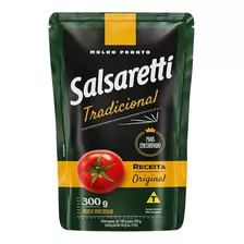 Molho De Tomate Tradicional Salsaretti Sem Glúten 300gr