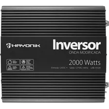 Hayonik 67212 Inversor Food Truck 2000w Pico 4000w 12vdc 127v