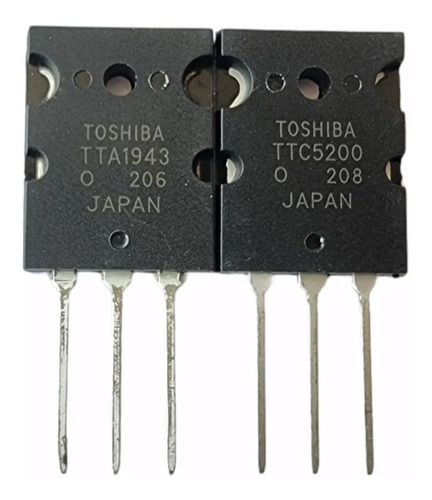 Transistores C5200 Y A1943 $115.00 Par