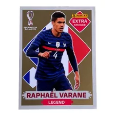 Raphael Varane Ouro Em Perfeito Estado - Figurinha Copa 2022