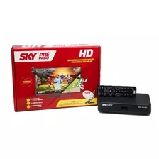 Receptor Sky Pré Pago Hd + Recarga Pop 30 Dias Promocional