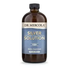 Dr Mercola I Solución De Plata I 8oz I 47 Servings I Usa