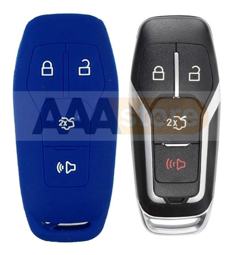 Funda Silicon Protector Llave Presencia Ford Edge Foto 10