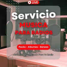 Pack De Musica Para Radios A Pedido | 10gb