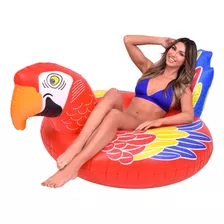Gofloats Tropical Parrot - Tubo Flotador Para Piscina, Flota