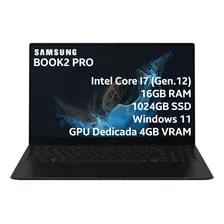 Samsung Galaxy Book2 Pro I7 16gb 1024gb Ssd - Excelente