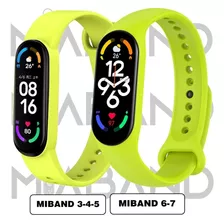 Pulsera Correa Para Reloj Mi Smart Band 3 4 Y 5 Xiaomi Malla