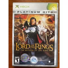 Xbox Lord Of The Rings: The Return Of The King