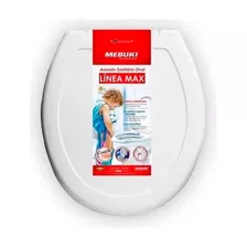 Assento Sanitário Oval Línea Max Mebuki