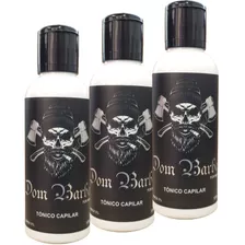 Kit Dom Loção Para Crescimento De Barba