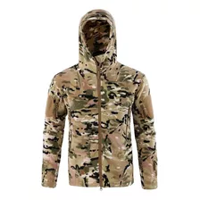 Chaqueta Táctica De Forro Polar De Invierno Para Hombre, A P