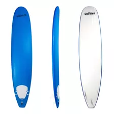 Prancha De Surf Soft Long Board 9'1 + Quilhas + Deck + Leash