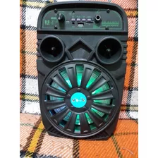 Parlante 6.5 Pulgadas One Rgb Karaoke/ Fm/usb/aux/tf