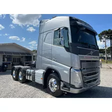 Volvo Fh 540 Cab. Globetrotter Tração 6x4 2023 Prata Pac. Ec