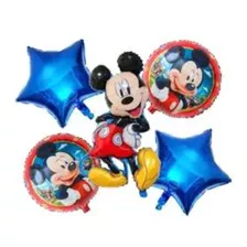 Globos Disney Cumpleaños Mickey Mouse Metalizados