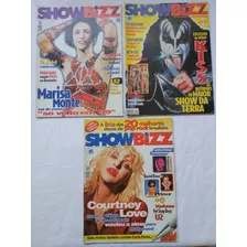 Revista Show Bizz Lote Com 3 Edições N° 134, 135 E 139