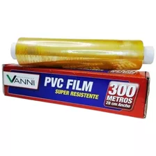 Alusa Film Pvc 28 Cm X 300 Metros Grado Alimentario 6 Rollos