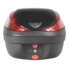 Maletero Baul Moto Coocase Fusion 28 Litros Con Stop Luz Led