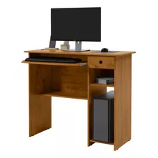 Mesa Para Computador Viena - Branco - Ej Móveis - 1 Gaveta