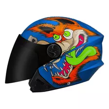 Capacete Protork New Liberty Three Coyote Fosco Viseira Fumê