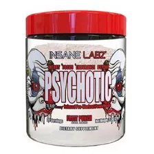 Insane Labz Psychotic Clear 20 Serv Con Citrulina Malato Sabor Ponche De Frutas