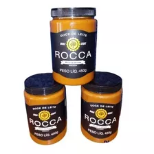 Kit 3 Doce De Leite Rocca 450g