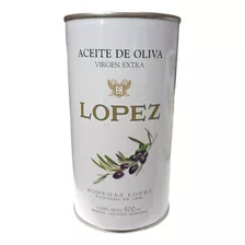 Aceite Oliva Lopez Virgen Extra Lata 500 Ml 