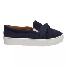 Tênis Slip On Sapato Feminino Numeração Especial Sapatilhas