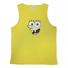 Playera Tank Top Bob Esponja Hombre Sport Playa