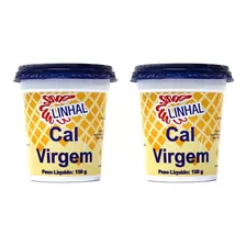 2 Peças Cal Virgem 150g Linhal Para Doces Caseiros