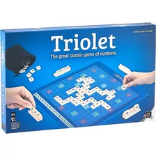 Juego De Mesa Educativo Triolet - Tipo Scrabble Con Numeros