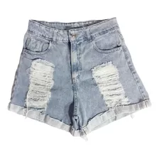 Short De Jean Con Roturas 