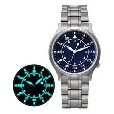 Reloj Berny T2566ms Titanio Seiko Vh31 Shapire Cristal 5 Atm